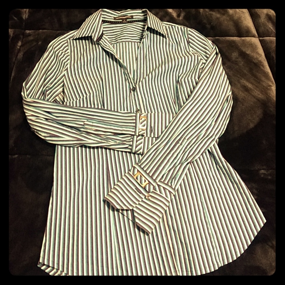 Express Long Sleeve Button Down